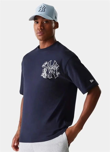 New Era Floral Graphic NY Yankees T-Sh